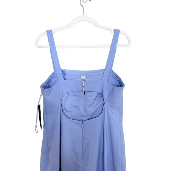 NWT AIDAN BY AIDAN MATTOX Cutout Column Gown Wisteria Size 10 - Picture 8 of 8